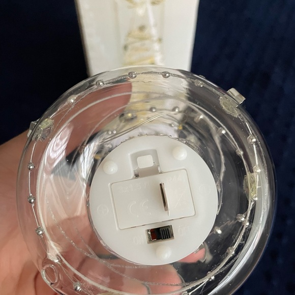 Christmas Decor - HolidayStuff Twinkle Glass LED Angel - New! - Picture 5 of 6